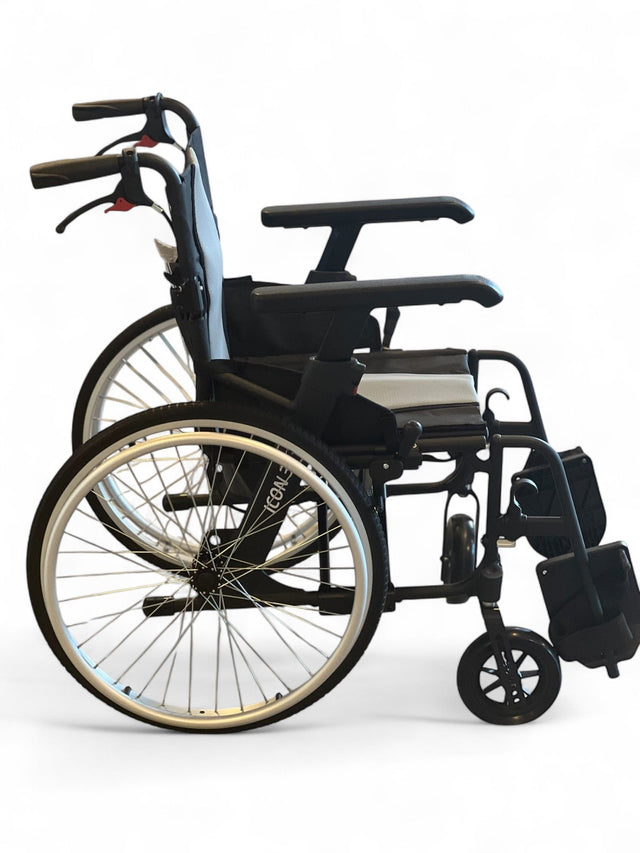 "ACTIVE ICON35" - ULTRA let rejse kørestol. Smart& foldbar. Kun 9 kg! - Kørestole - Seniorliving