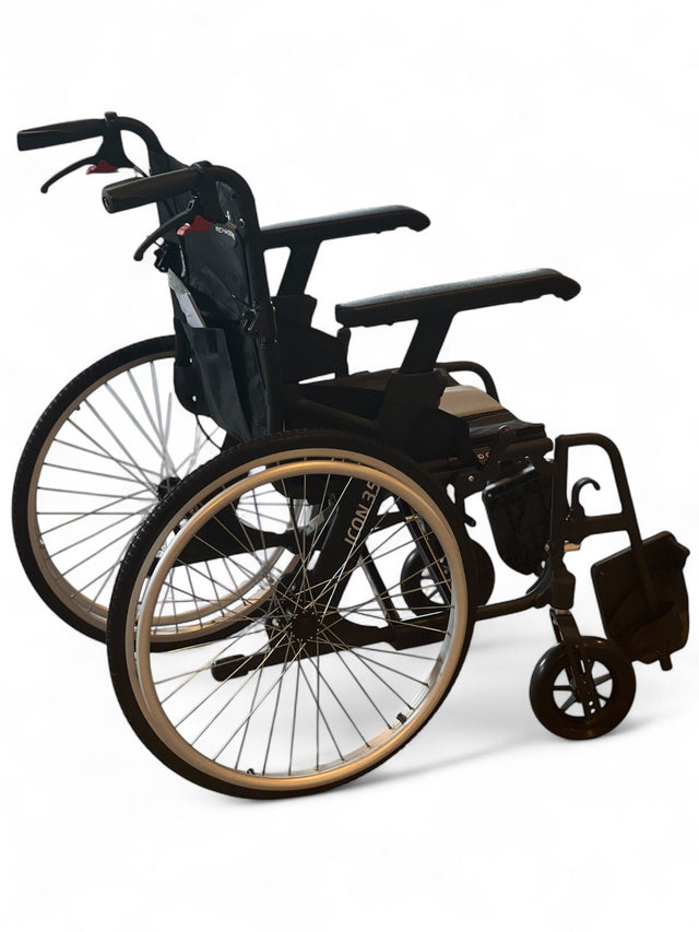 "ACTIVE ICON35" - ULTRA let rejse kørestol. Smart& foldbar. Kun 9 kg! - Kørestole - Seniorliving