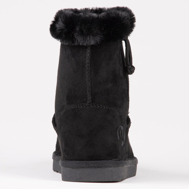 BILLY Cozy Boots: Bred vinterstøvle med lynlås - Ideel til brede fødder og skinner - lynlåssko - Seniorliving