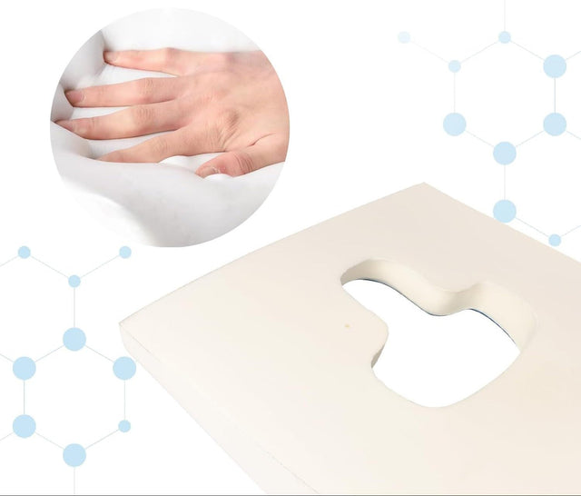 Kylande & mjuk sittdyna med lutning – Tryckavlastande & ergonomisk - Skråpuder - Seniorliving