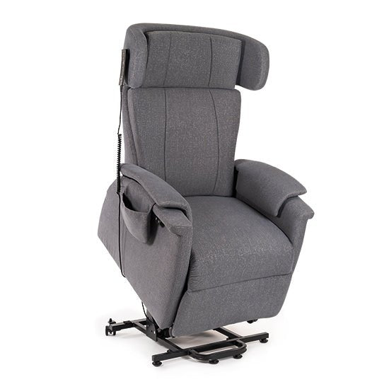 "RELAX" Elektrisk lænestol med hjul & elevation - Ergonomisk & unikt design. NYHED 2025 - Lænestole - Seniorliving