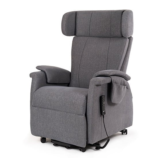 "RELAX" Elektrisk lænestol med hjul & elevation - Ergonomisk & unikt design. NYHED 2025 - Lænestole - Seniorliving