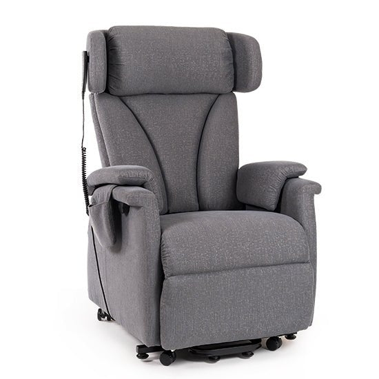 "RELAX" Elektrisk lænestol med hjul & elevation - Ergonomisk & unikt design. NYHED 2025 - Lænestole - Seniorliving