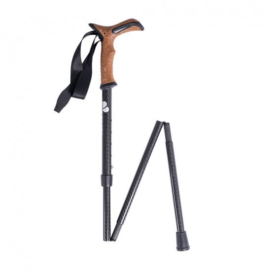 "SALJOL CARBON" Foldbar stok – Eksklusiv støtte til den aktive senior - Foldbar stok - Seniorliving