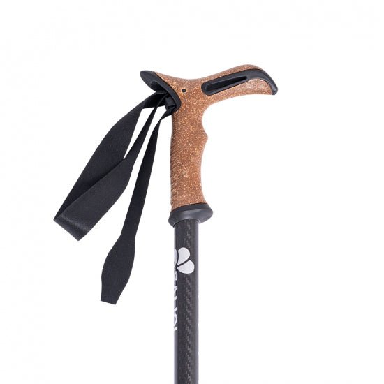 "SALJOL CARBON" Foldbar stok – Eksklusiv støtte til den aktive senior - Foldbar stok - Seniorliving