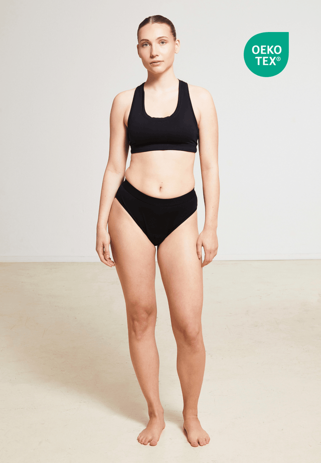 "SPORT" Lyxiga damtrosor för lätt inkontinens - Diskret design. 90 ml absorptionsförmåga - Inkontinens underbuks - Seniorliving