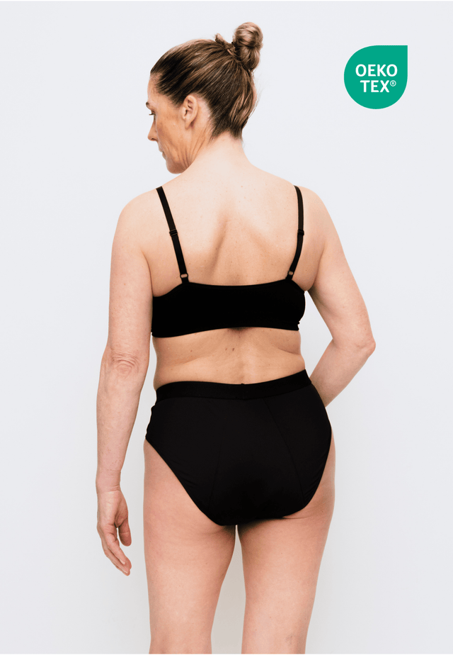 "SPORT" Lyxiga damtrosor för lätt inkontinens - Diskret design. 90 ml absorptionsförmåga - Inkontinens underbuks - Seniorliving