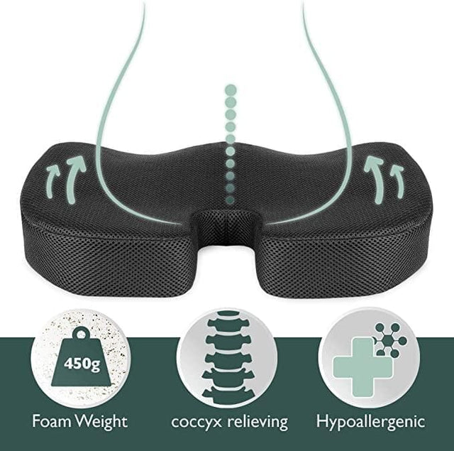 "AIR - FLOW - GEL" Svalkande sittdyna för rygg och svanskotan. NY! (45 x 35 cm) - Tryckavlastande kuddar - Seniorliving