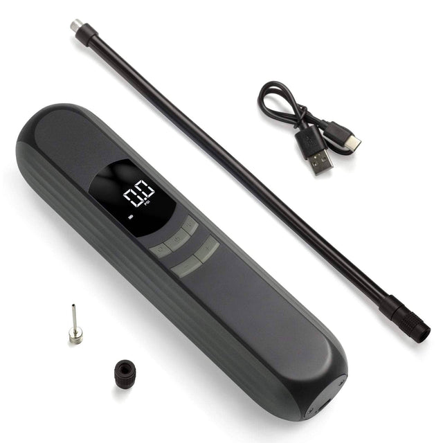 Bärbar och uppladdningsbar luftpump - ultrahögt tryck. Smart och behändig modell - Luft pump - Seniorliving