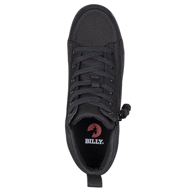 BILLY - "BLACK SNEAKER" - Klassisk, smart zip - sko (Kvinnor/Kvinnor, WIDE - modell) - Skor med dragkedja - Seniorliving