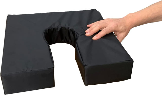 Coccyx kudde för rullstol & bil - Avlastar coccyx, rygg & mage. 40 x 40 x 8 cm. Vattentät - Coccyx pad - Seniorliving