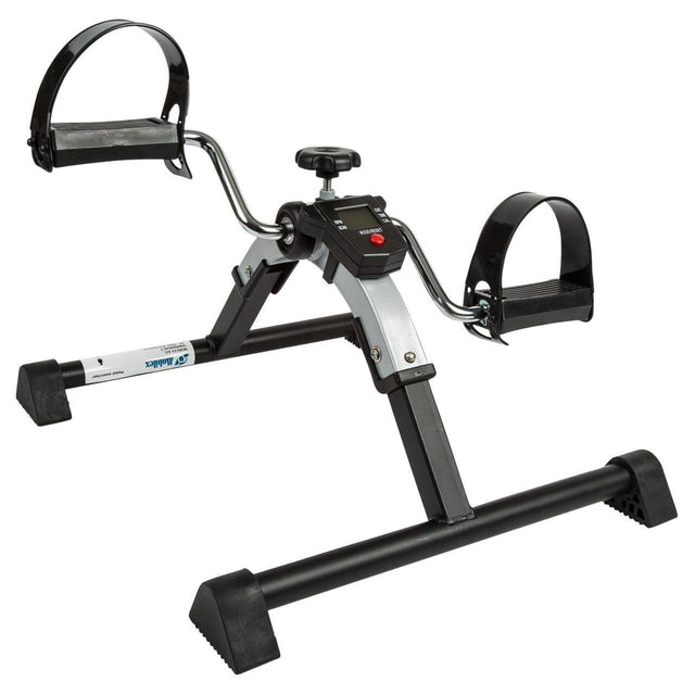 Digital hopfällbar pedaltrainer 2,5 kg. Lyxmodell. Smart och enkelt. Köp den här! - Pedaltränare - Seniorliving