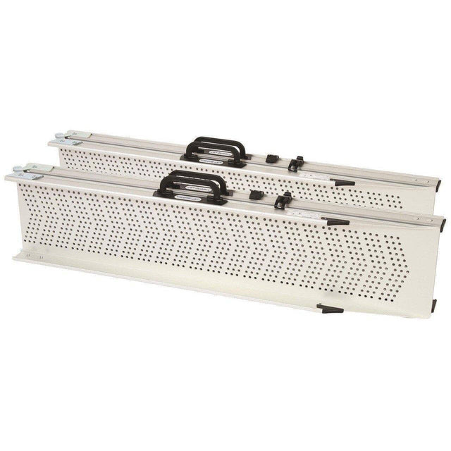 Fällbar teleskopramp i aluminium. Lätt modell, vacker och halkfri. 4 storlekar. - Teleskopramper - Seniorliving