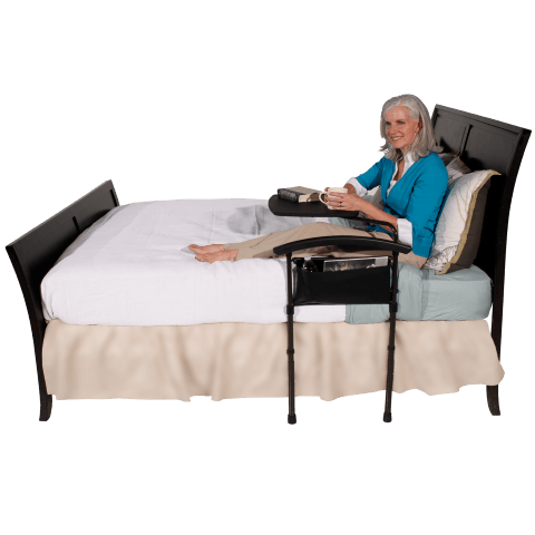 "Independence" Vridbart sängbord med stödhandtag. Multifunktionell. Allt i ett! - Nattduksbord - Seniorliving