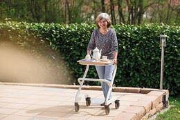 Inomhusrullator PAGE, Saljol - REN LYX - Inomhusvandrare - Seniorliving