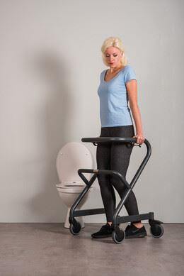 Inomhusrullator PAGE, Saljol - REN LYX - Inomhusvandrare - Seniorliving