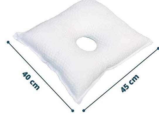 Kudde med hål för örat - Mjuk & perfekt för att sova på sidan. Tryckavlastning! - Kudde - Seniorliving