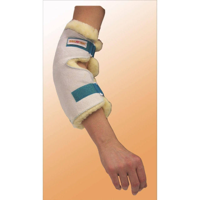 Mjukt och värmande armbågsskydd i äkta lammskinn - 1 st. Tysk toppkvalitet. - Armbågsskydd - Seniorliving