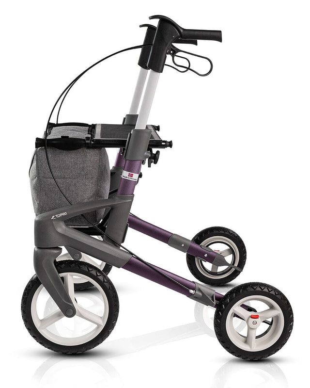 "Olympos OFFROAD" utomhusrollator - Lätt, hopfällbar & stabil. 8,6 kg! - Utomhusvandrare - Seniorliving