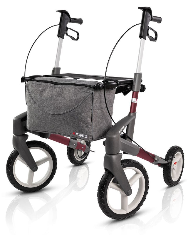 "Olympos OFFROAD" utomhusrollator - Lätt, hopfällbar & stabil. 8,6 kg! - Utomhusvandrare - Seniorliving