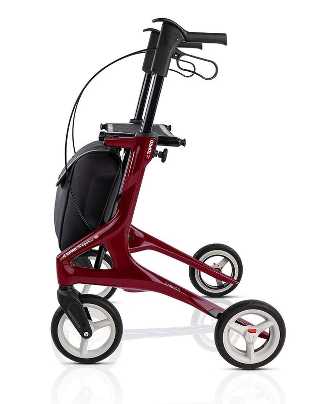 PEGASUS kolfiberrollator - Ultralätt, lyxig & skandinavisk design. Väger endast 6,6 kg - Utomhusvandrare - Seniorliving