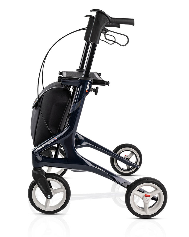 PEGASUS kolfiberrollator - Ultralätt, lyxig & skandinavisk design. Väger endast 6,6 kg - Utomhusvandrare - Seniorliving