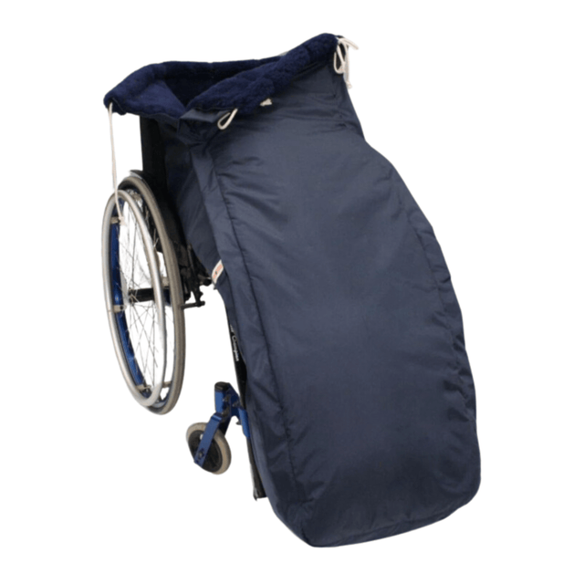 Rullstolsväska i mjuk & varm termisk fleece Vattentät och andas. 2 färger. Handgjorda - Termiska påsar - Seniorliving