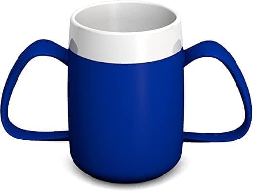 Senior - Ergonomisk termo drickskopp med 2 handtag - 180 ml. 3 färger - Seniorliving