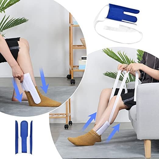 Strumpträdare - Liten, smart och enkel att använda. Mjuk och elastisk. En storlek - Strumpor - Seniorliving