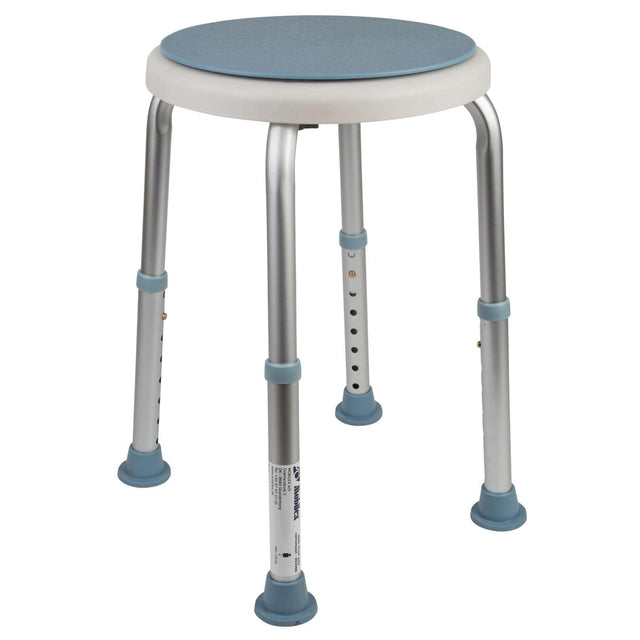 Supersmart badpall med vridbar sits, justerbar höjd. Väger endast 1,82 kg - Badbänkar - Seniorliving