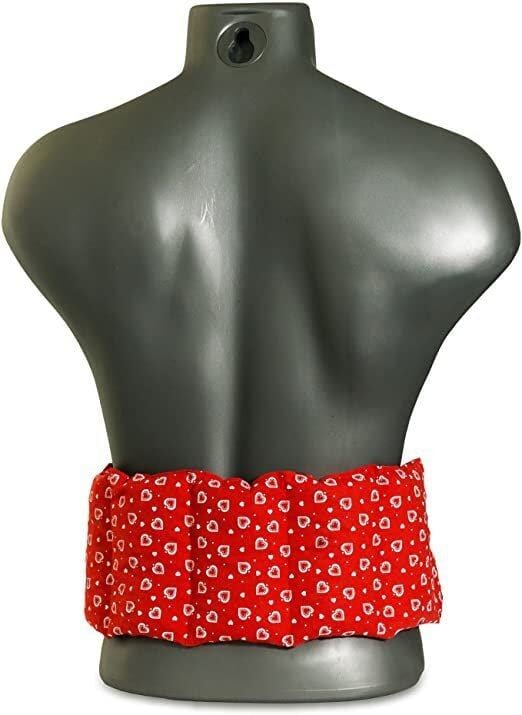 Värmedyna med kärnor och justerbara remmar. Återanvändbar (65 x 15 cm) - Värmekuddar - Seniorliving