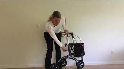 Gratis guide - hitta din rollator i rätt storlek - Seniorliving