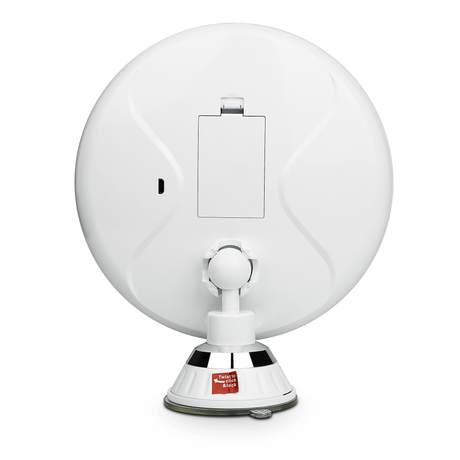 Ansiktsspegel/sminkspegel med 10x förstoring och LED - ljus. Kan laddas med USB och batteri - Makeupspejle - Seniorliving