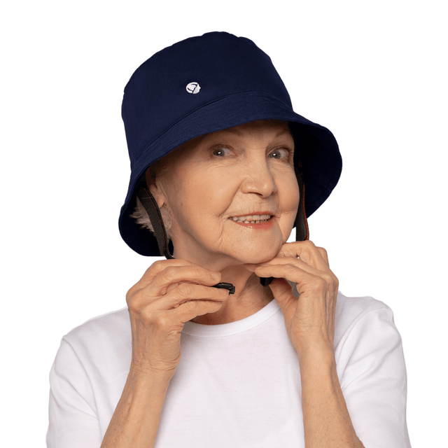 “BILLIE” hovedbeskytter - Smart og moderne bøllehat. CE + MDR godkendt - Hovedbeskyttelse - Seniorliving