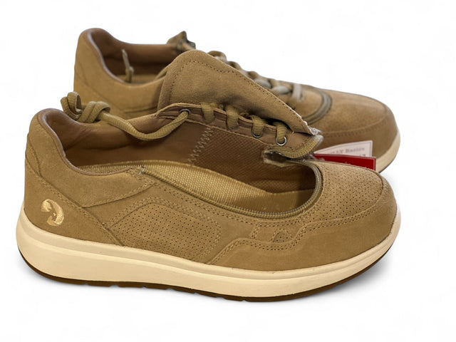 BILLY “JOGGER” | Sandfarvede brede lynlåssko til sport & hverdag - lynlåssko - Seniorliving