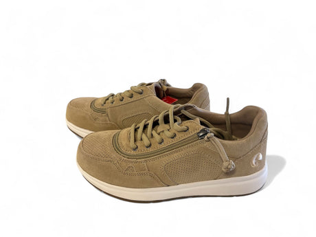 BILLY “JOGGER” | Sandfarvede brede lynlåssko til sport & hverdag - lynlåssko - Seniorliving