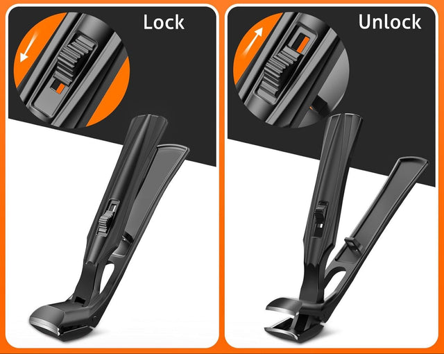 BIONIC Nagelklippare – Extra långt skaft, stark & perfekt för tjocka tånaglar - Ergonomisk negleklipper - Seniorliving