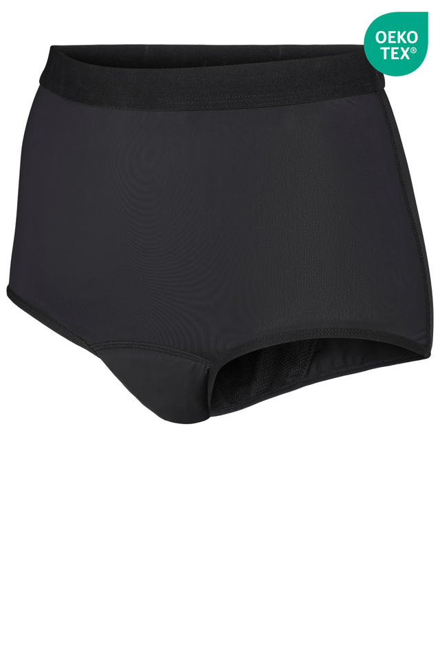 HIGH WAIST - Damtrosor för Lätt Inkontinens (90 ml) med Unik Passform - Inkontinens underbuks - Seniorliving