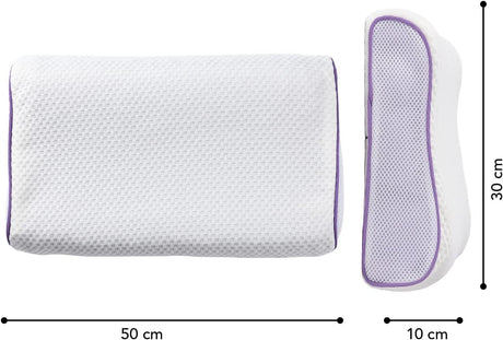 ”JELLY” Huvudkudde – Kylande, mjuk & andningsbar honungskudde med ergonomiskt nackstöd - Hovedpude - Seniorliving