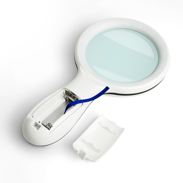 Kraftigt förstoringsglas med 10x förstoring, 18 LED - lampor och tre olika ljuslägen - Forstørrelsesglas - Seniorliving