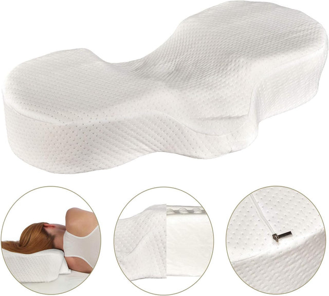 LOW CONTOUR – Ortopedisk och ergonomisk huvudkudde för optimal sovställning - Hovedpude - Seniorliving