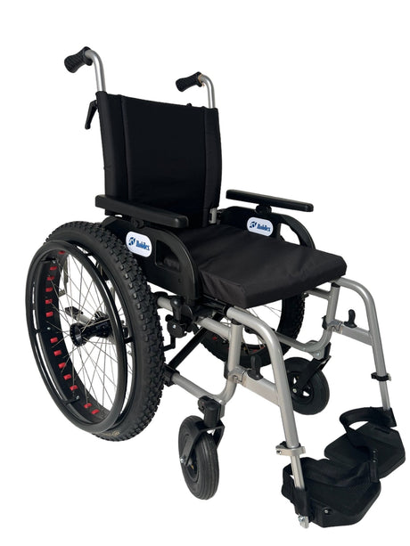 OFF - ROAD kørestol. Super lækker kørestol med terrængående dæk. 4 størrelser. - Kørestole - Seniorliving