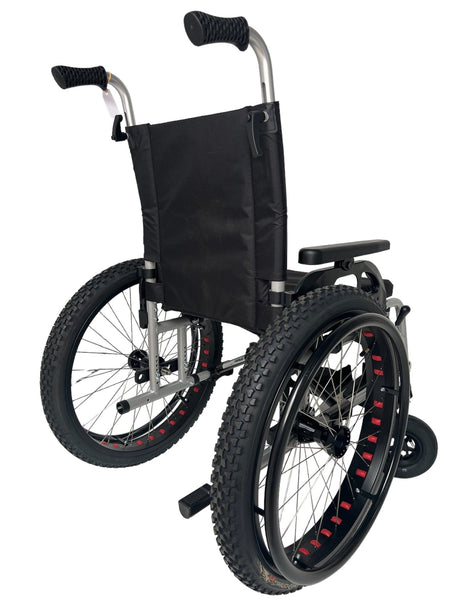 OFF - ROAD kørestol. Super lækker kørestol med terrængående dæk. 4 størrelser. - Kørestole - Seniorliving