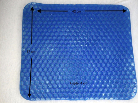 "OPAL" Honungskudde - Bekväm, mjuk och andningsbar sittdyna (42x37x4 cm) - Tryckavlastande kuddar - Seniorliving