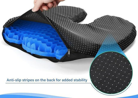 "RUBIN" - Upplev den ultimata sittkomforten med vår ergonomiska svanskuddedyna! NYHET - Honungskudde - Seniorliving