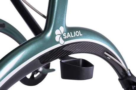 SALJOL "Luksus” kulfiber rollator - unikt tysk design og ultra letvægtsrollator. Kun 5,8 kg - Udendørs rollatorer - Seniorliving