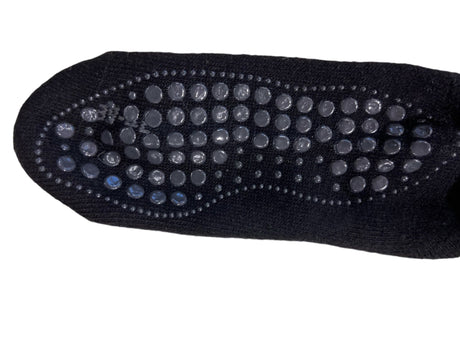 Skridsikker uldstrømpe med blød inderside (35 - 46). Mod kolde fødder. 2 farver - Uldstrømpe - Seniorliving