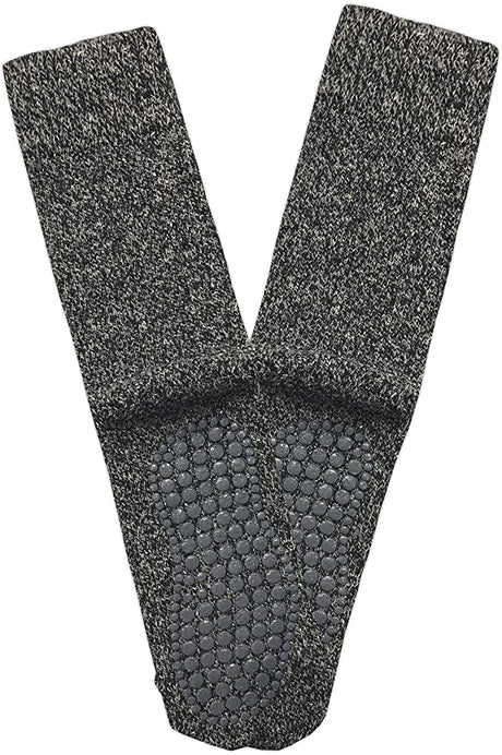 Skridsikker uldstrømpe med blød inderside (35 - 46). Mod kolde fødder. 2 farver - Uldstrømpe - Seniorliving