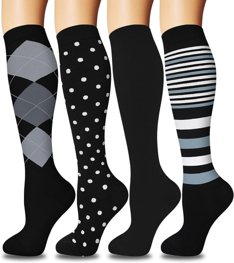 Smarte kompressionsstrømper – Støtte mod hævede fødder og nedsat blodcirkulation - Støttestrømpe - Seniorliving