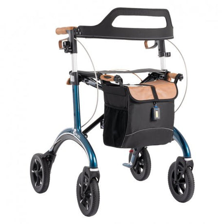 Sort LED - Lampe til SALJOL Rollator – Kraftigt lys. Bliv set i mørket! - tilbehør til rollator - Seniorliving